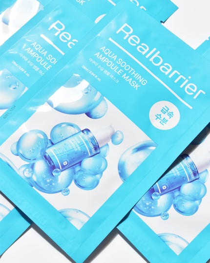 アクアスージングアンプルマスク/Real Barrier/シートマスク・パックを使ったクチコミ(6枚目)