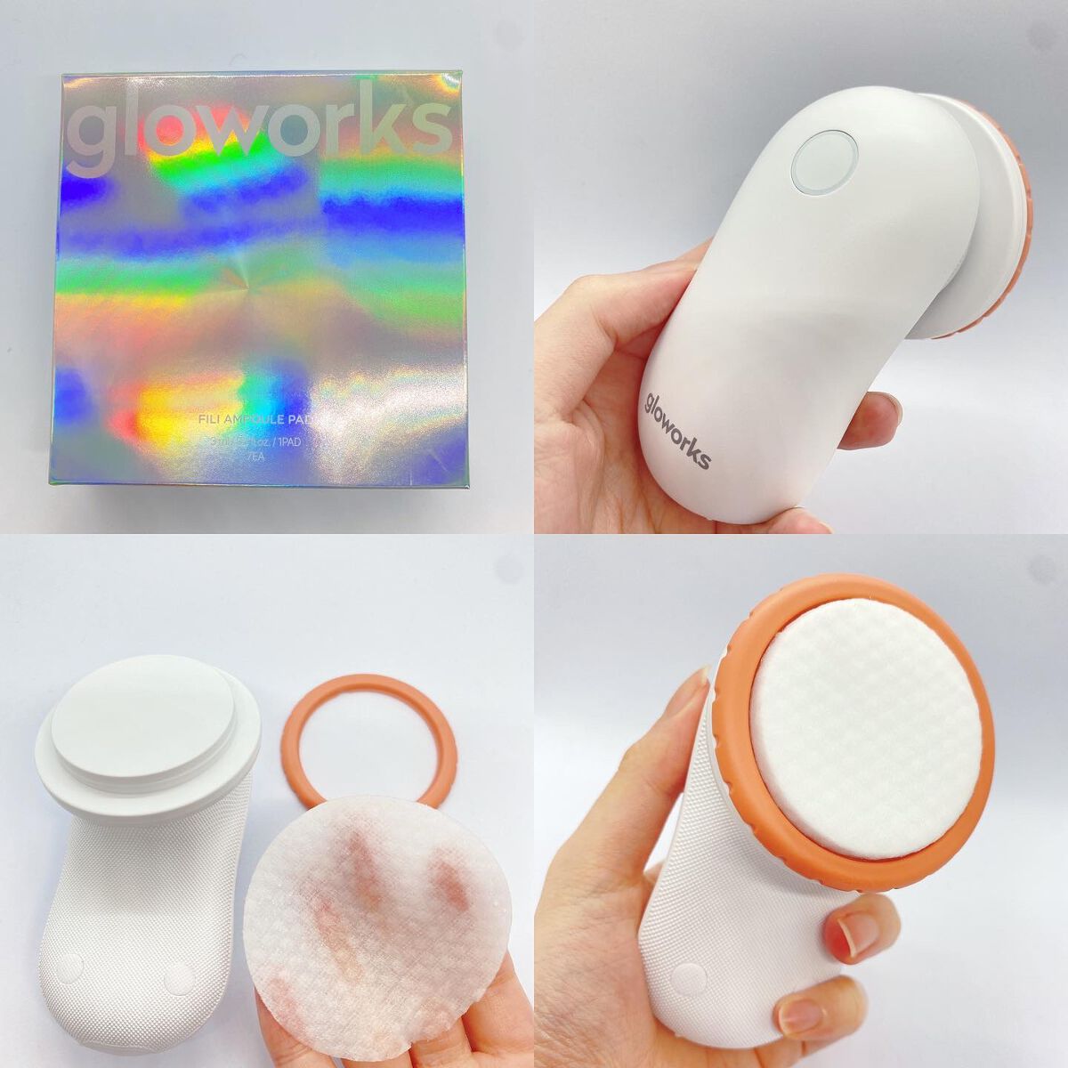  4Dモーションスキンブースタ/gloworks/美顔器・マッサージを使ったクチコミ（2枚目）