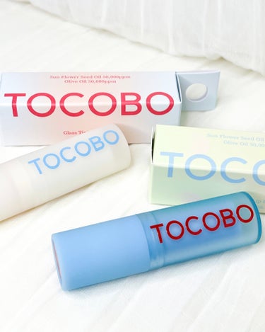 Glass Tinted Lip Balm/TOCOBO/リップケア・リップクリームを使ったクチコミ（8枚目）