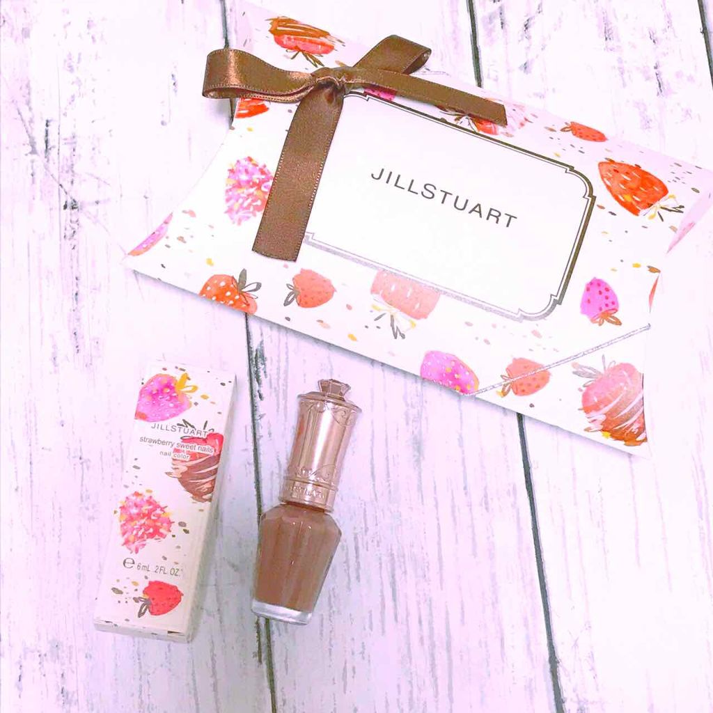 ストロベリースイーツ ネイルズ/JILL STUART/マニキュアを使ったクチコミ(1枚目)
