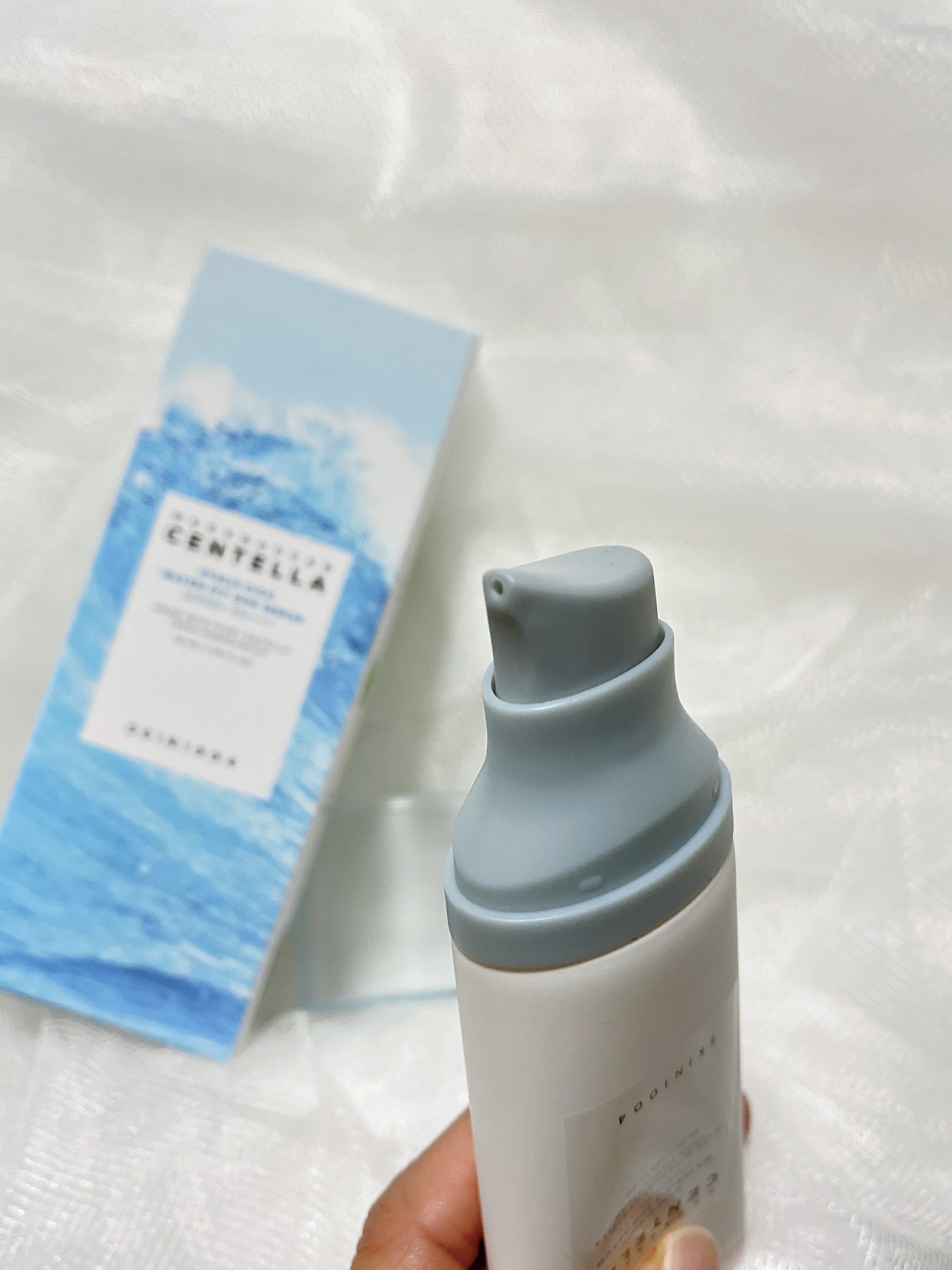 ヒアルーシカ ウォーターフィット サンセラム/SKIN1004/日焼け止めローションを使ったクチコミ（2枚目）