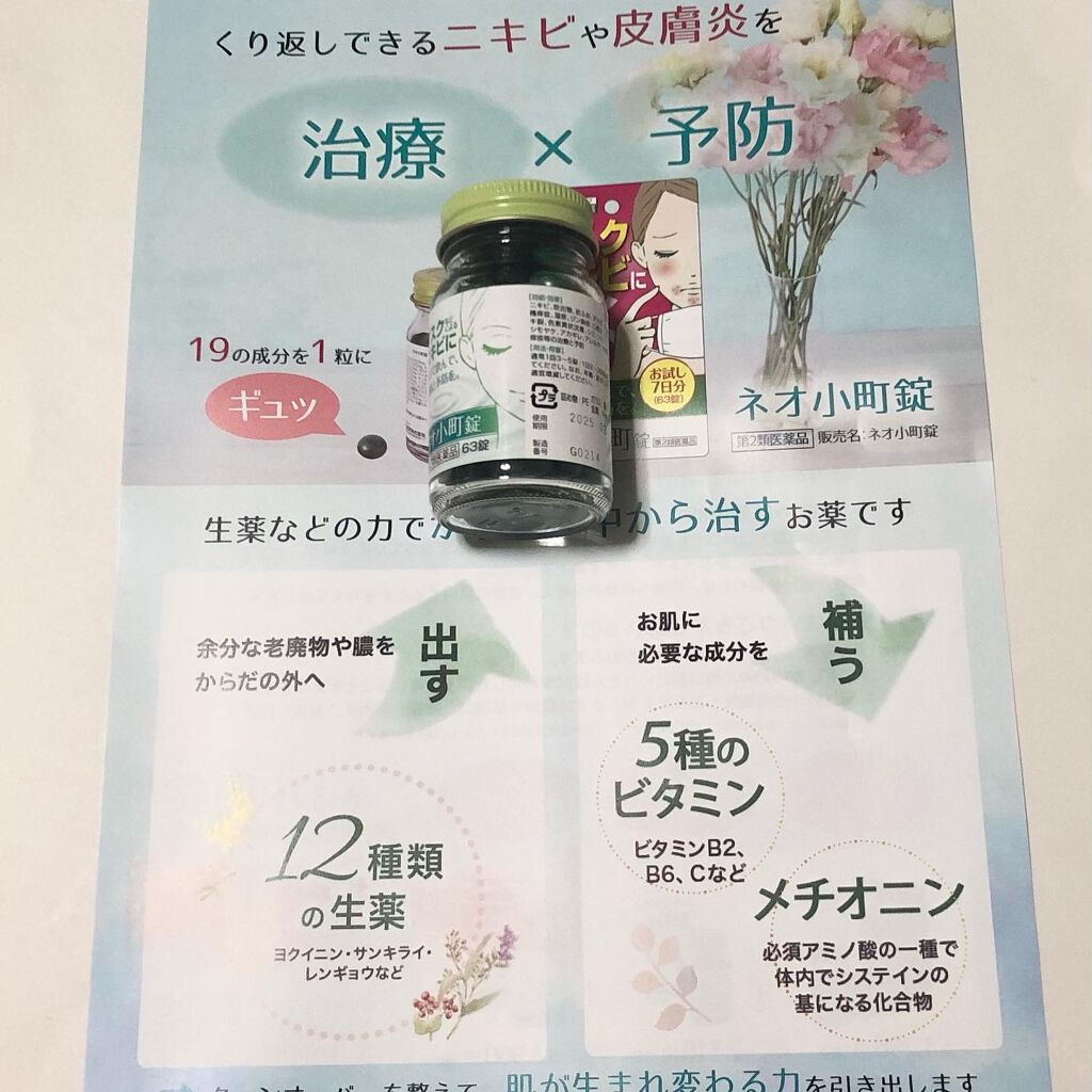ネオ小町錠(医薬品)/摩耶堂製薬/その他を使ったクチコミ(4枚目)