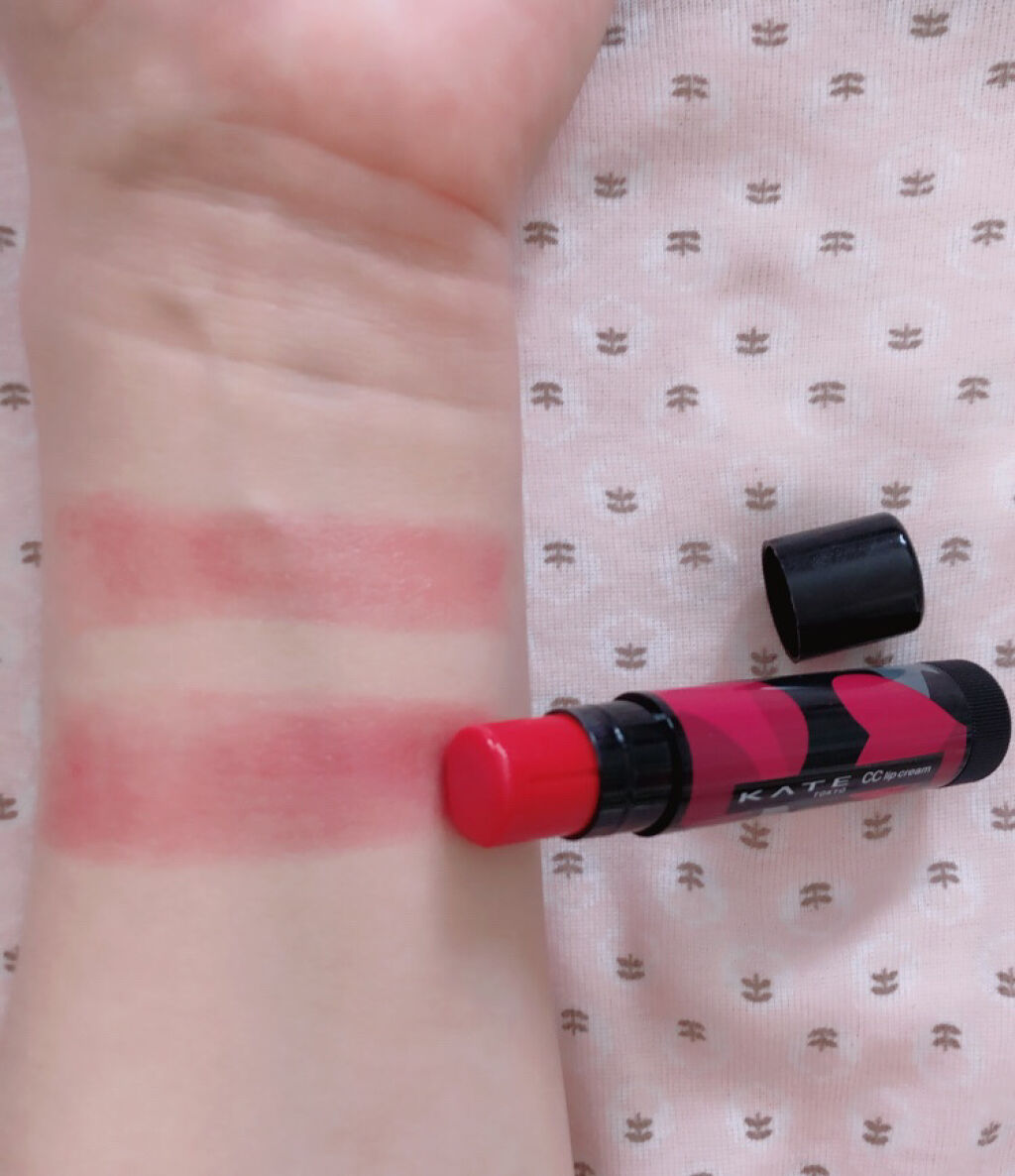 CCリップクリームN/KATE/リップケアを使ったクチコミ（1枚目）