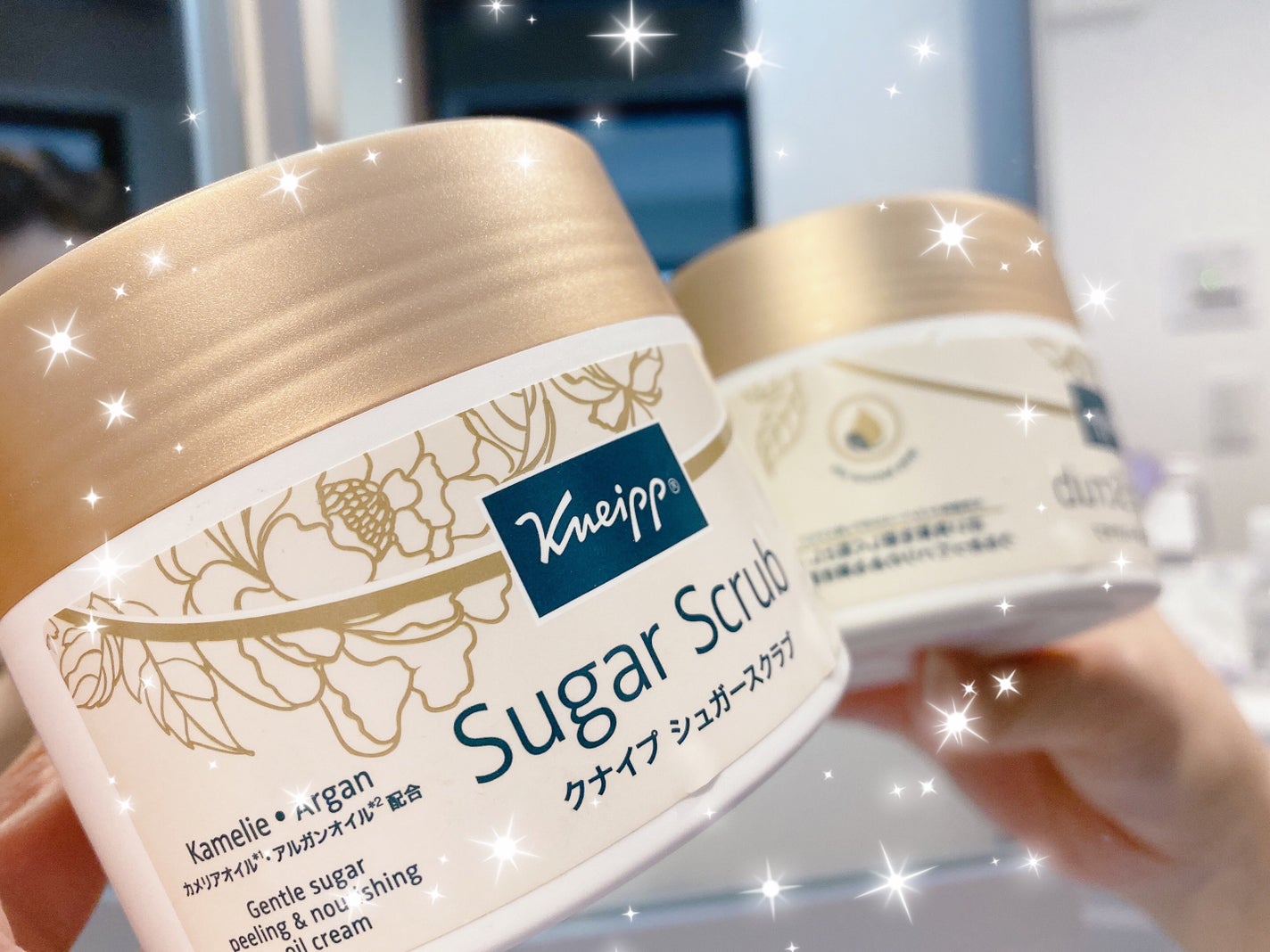 クナイプ シュガースクラブ カメリア&アルガン/クナイプ/ボディスクラブを使ったクチコミ(1枚目)