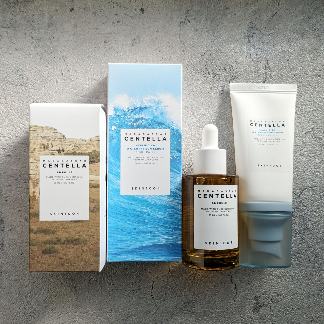 ヒアルーシカ ウォーターフィット サンセラム/SKIN1004/日焼け止めローションを使ったクチコミ（2枚目）