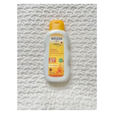 カレンドラ ベビーオイル 200mL/WELEDA/ボディオイルを使ったクチコミ（1枚目）