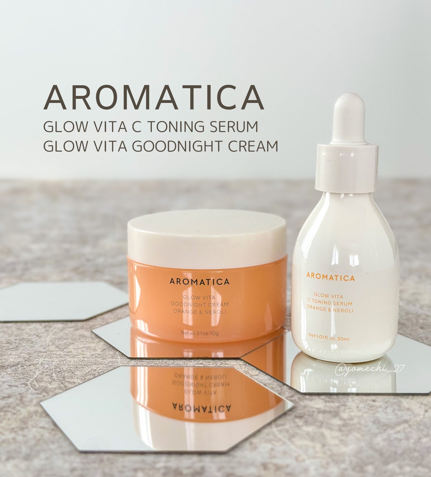 グロービタグットナイトクリーム/AROMATICA/フェイスクリームを使ったクチコミ(1枚目)