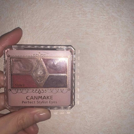 【旧品】パーフェクトスタイリストアイズ/キャンメイク/アイシャドウパレットを使ったクチコミ(1枚目)