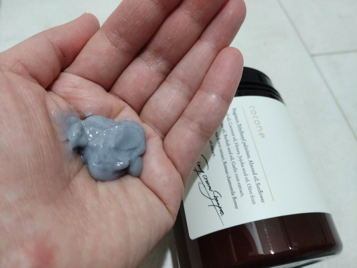 クレイクリームシャンプー(モイスト)/cocone/市販シャンプーを使ったクチコミ(1枚目)