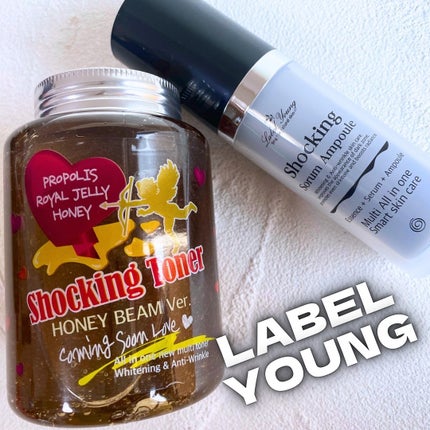オールインワンショッキングトナー Special LOVE ver./Label Young/オールインワン化粧品を使ったクチコミ(1枚目)