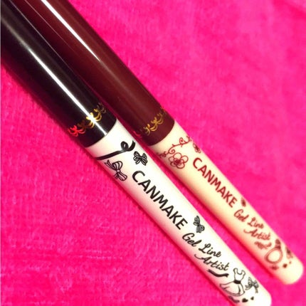ジェルラインアーティスト/キャンメイク/ジェルアイライナーを使ったクチコミ(1枚目)