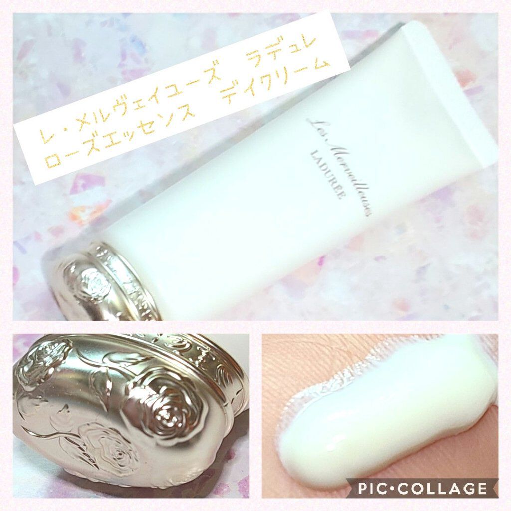 ローズ エッセンス デイクリーム/レ・メルヴェイユーズ ラデュレ/フェイスクリームを使ったクチコミ（1枚目）