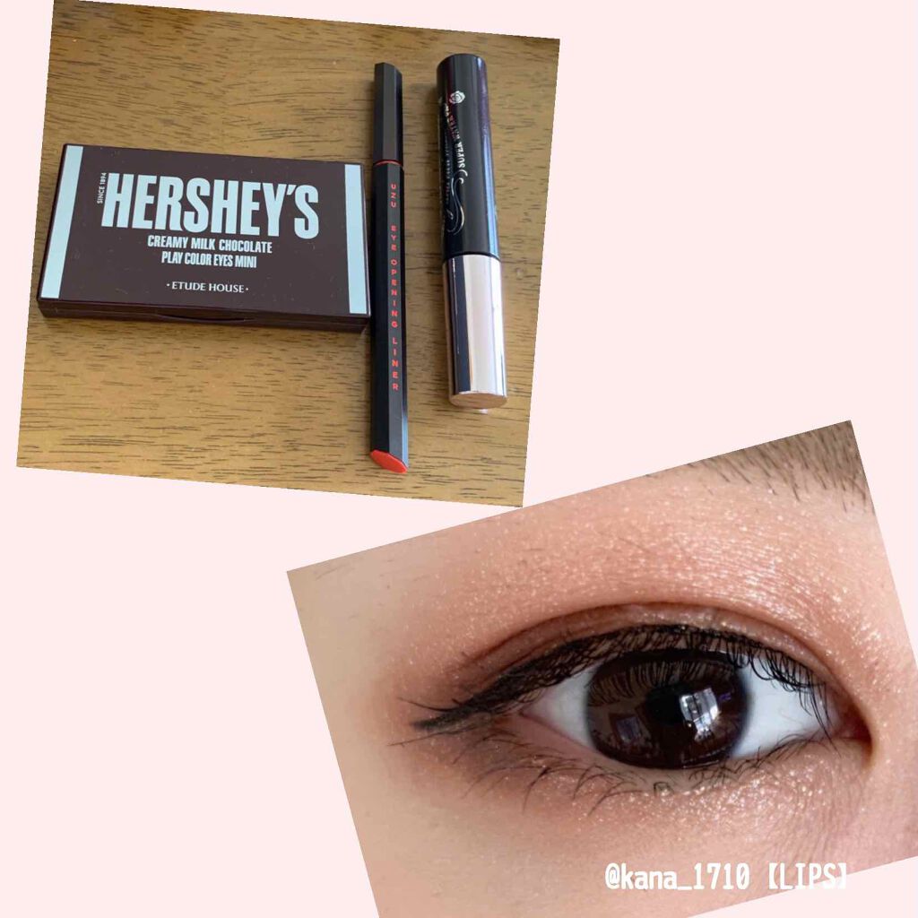ハーシー プレイカラーアイズミニ/ETUDE/アイシャドウパレットを使ったクチコミ（1枚目）