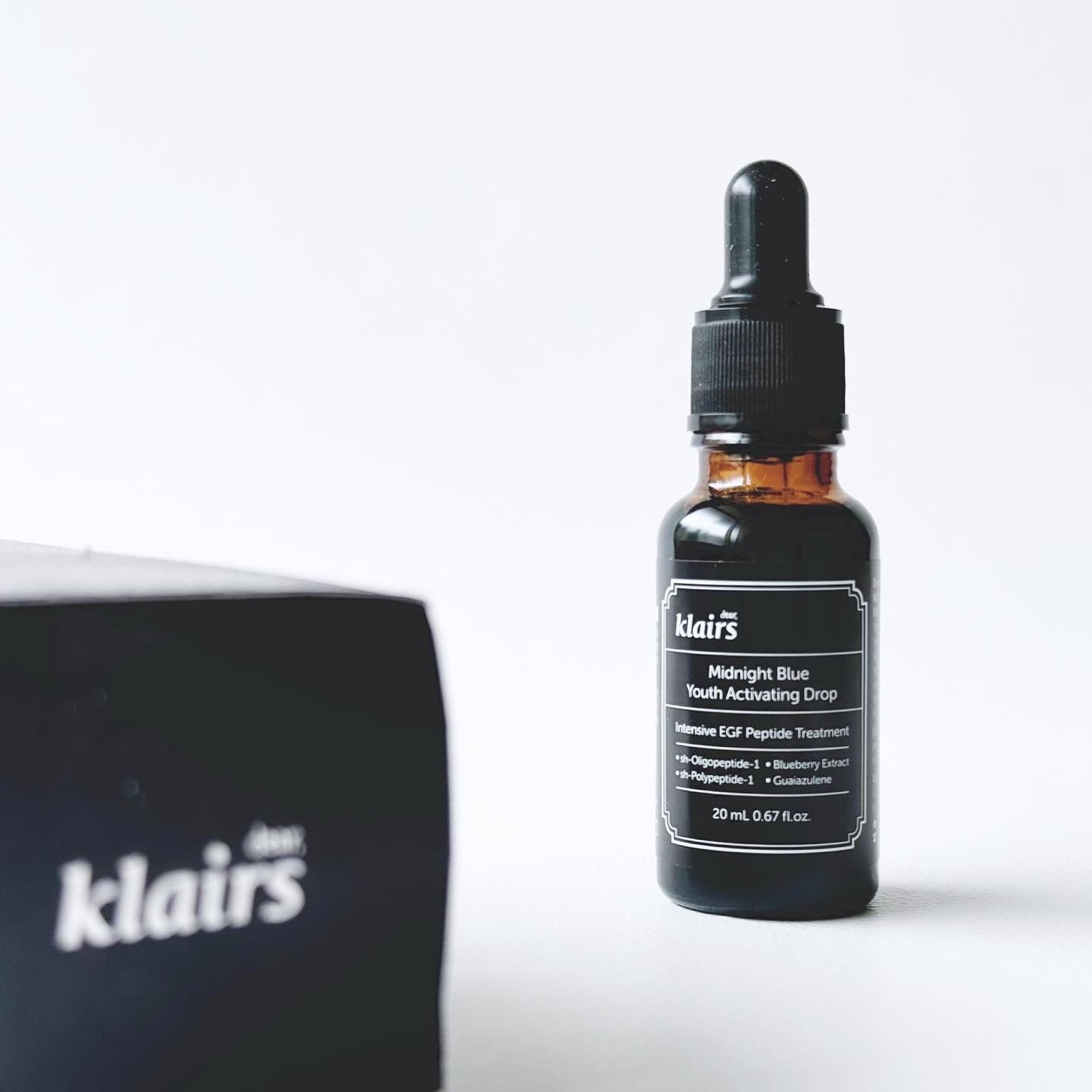 ミッドナイトブルーユースアクティベーティングドロップ(20ml)/Klairs/美容液を使ったクチコミ(1枚目)