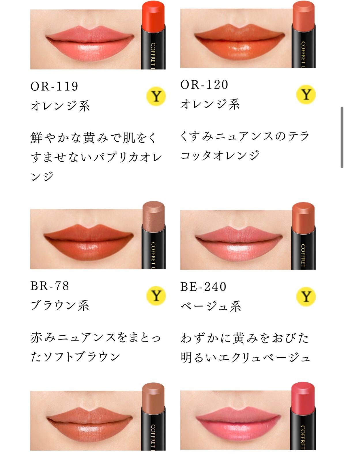 スキンシンクロルージュ/コフレドール/口紅を使ったクチコミ(4枚目)