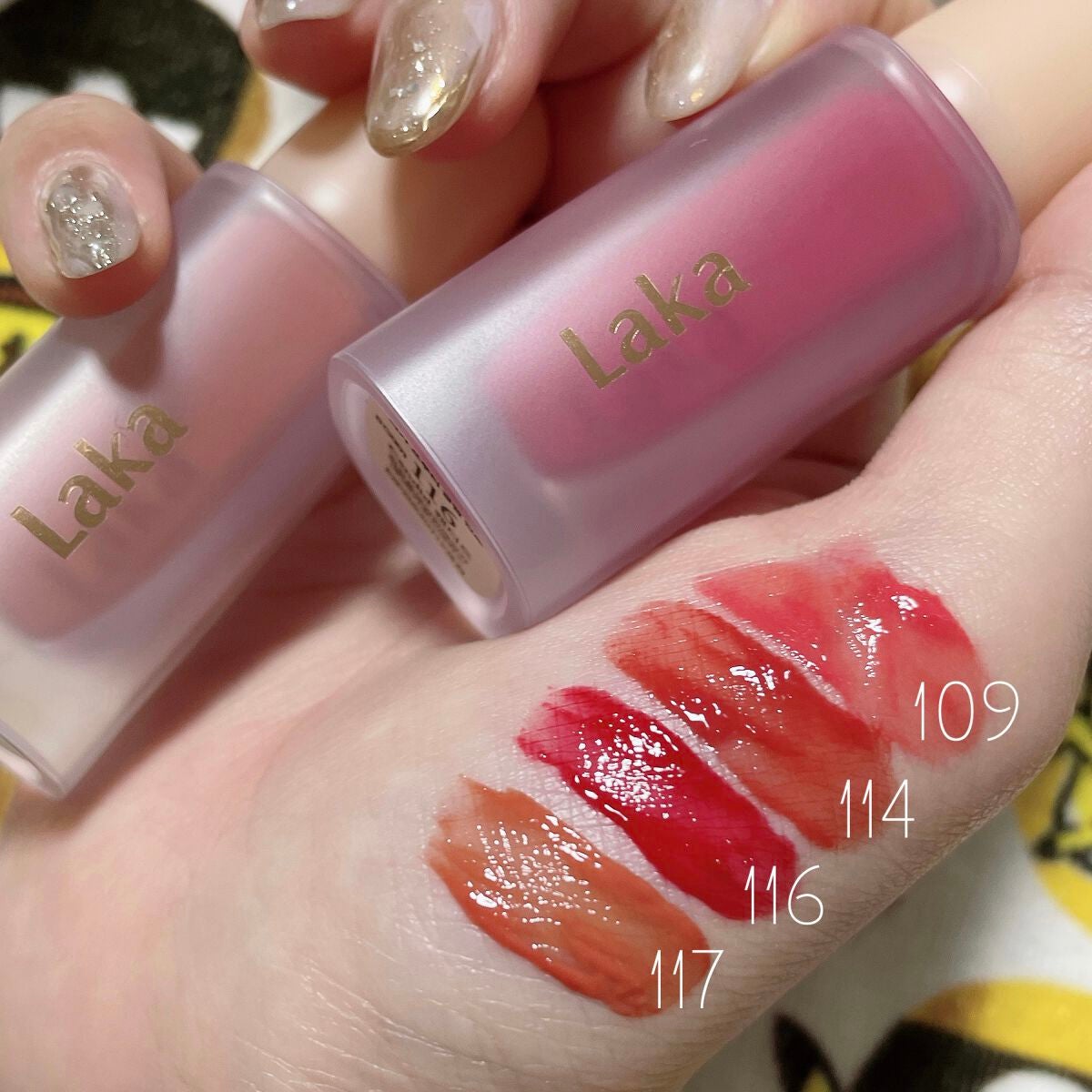 フルーティーグラムティント/Laka/リップティントを使ったクチコミ(1枚目)