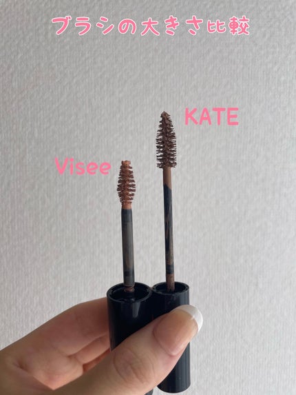 ヴィセ リシェ インスタント アイブロウ カラー/Visée/眉マスカラを使ったクチコミ(5枚目)