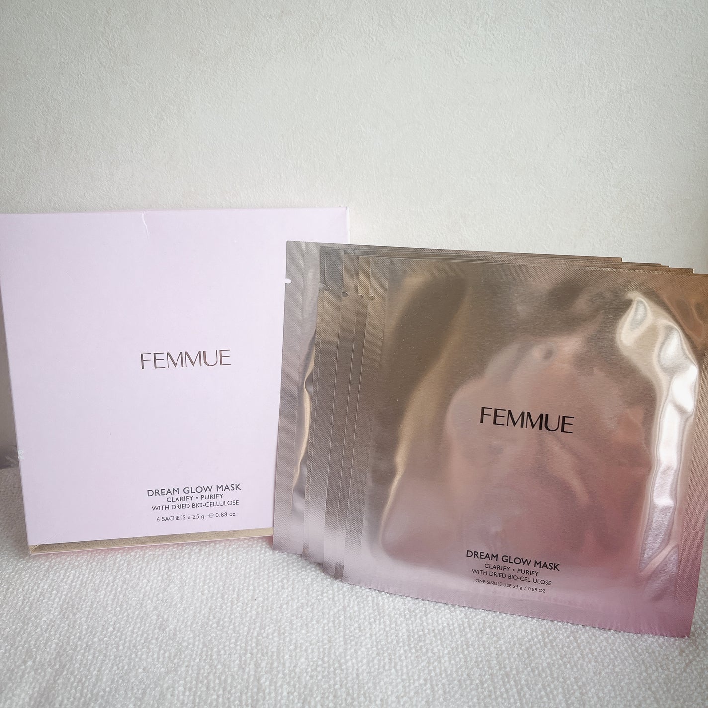 ドリームグロウマスク CP(肌引き締め・ブースター)/FEMMUE/シートマスク・パックを使ったクチコミ(1枚目)
