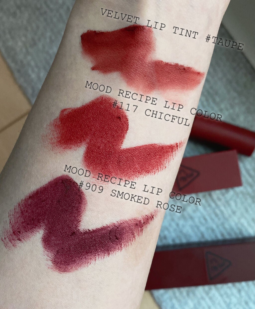 3CE MOOD RECIPE LIP COLOR/3CE/口紅を使ったクチコミ(2枚目)