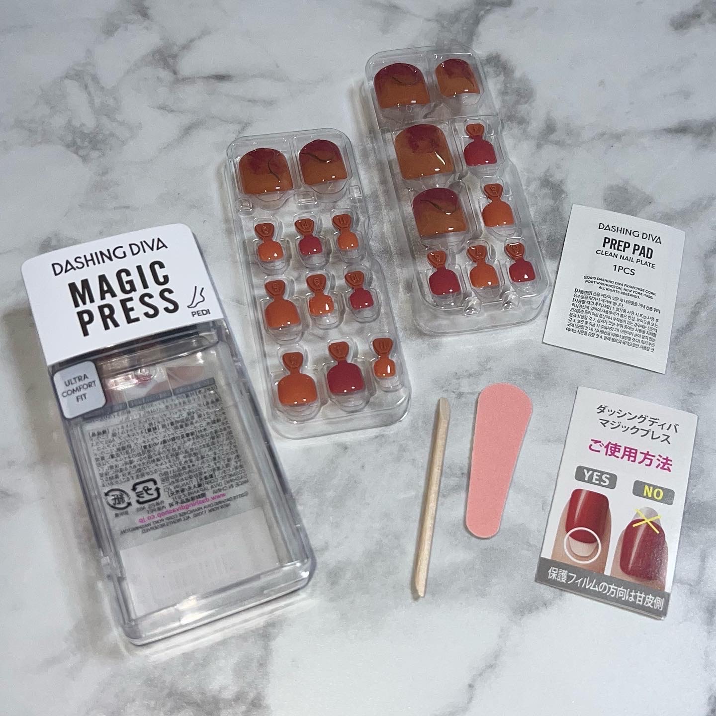 MAGIC PRESS FOOT/DASHINGDIVA MAGICPRESS/ネイルシールを使ったクチコミ（3枚目）