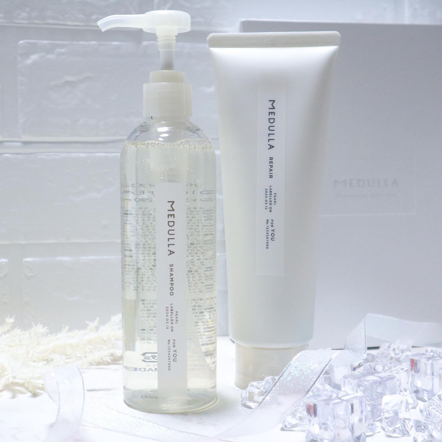 SHAMPOO & REPAIR Pearl/MEDULLA/市販シャンプーを使ったクチコミ（2枚目）