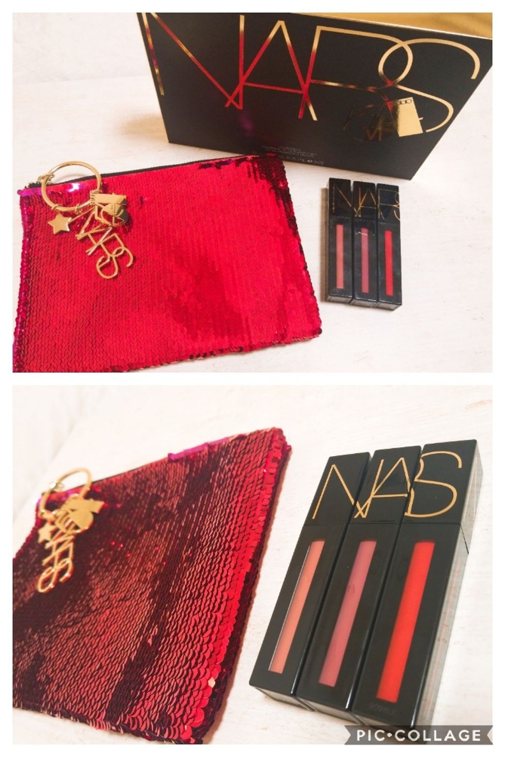 オールアクセス パワーマットリップピグメントセット/NARS/メイクアップキットを使ったクチコミ(2枚目)