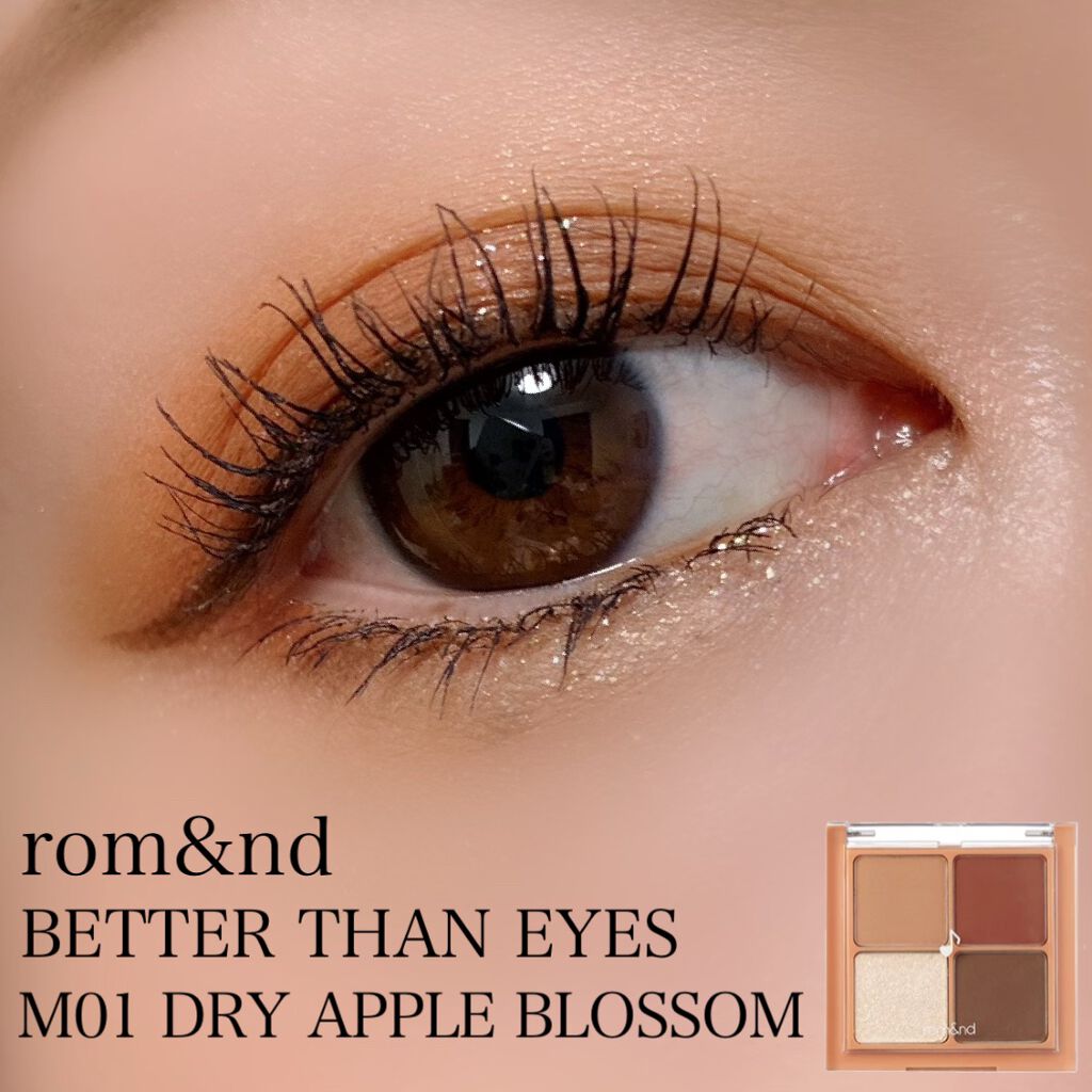 ベターザンアイズ ミュージックシリーズ/rom&nd/アイシャドウパレットを使ったクチコミ(1枚目)