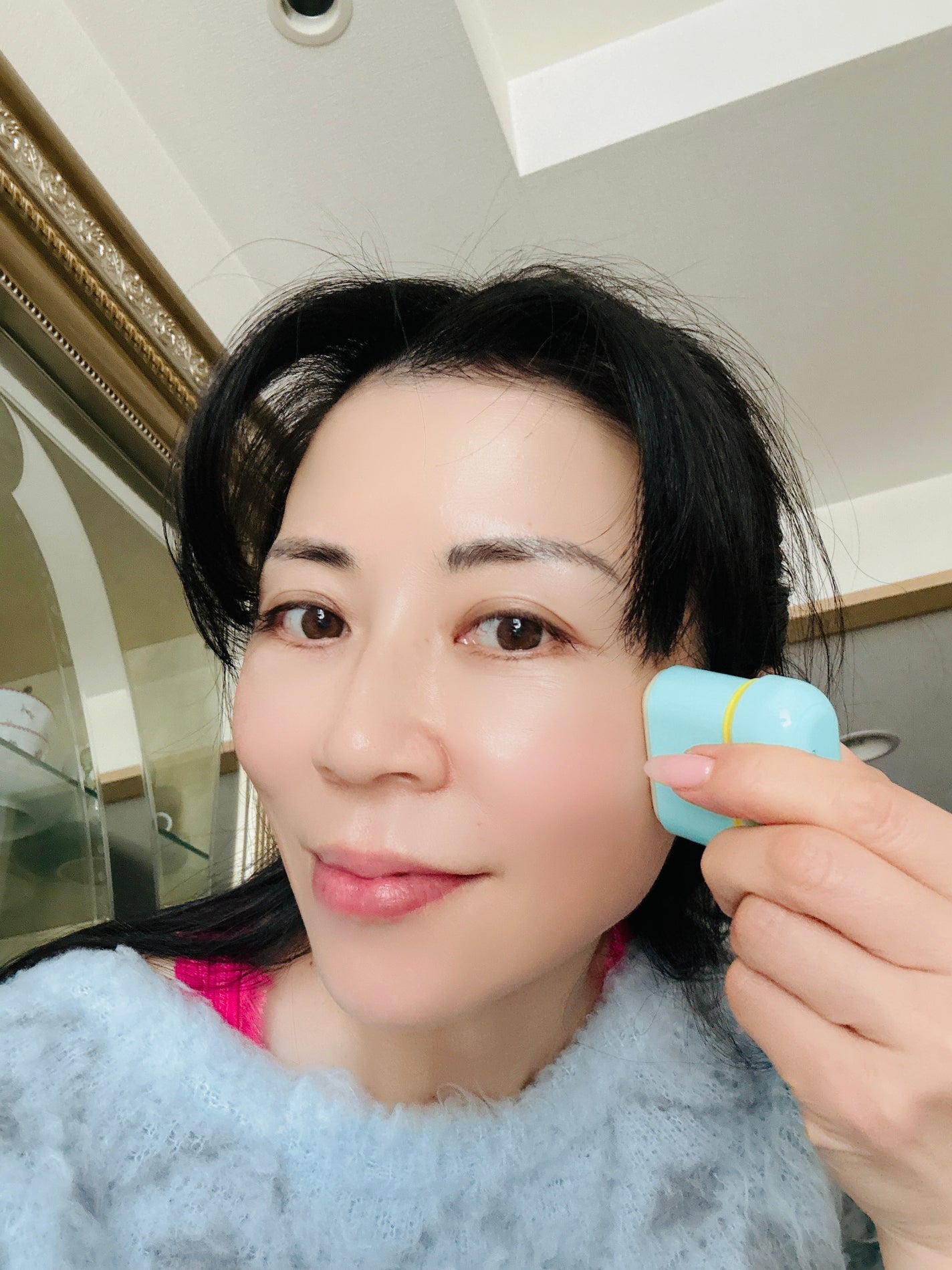 Air fit Sunstick/frebits/日焼け止めスティックを使ったクチコミ(3枚目)