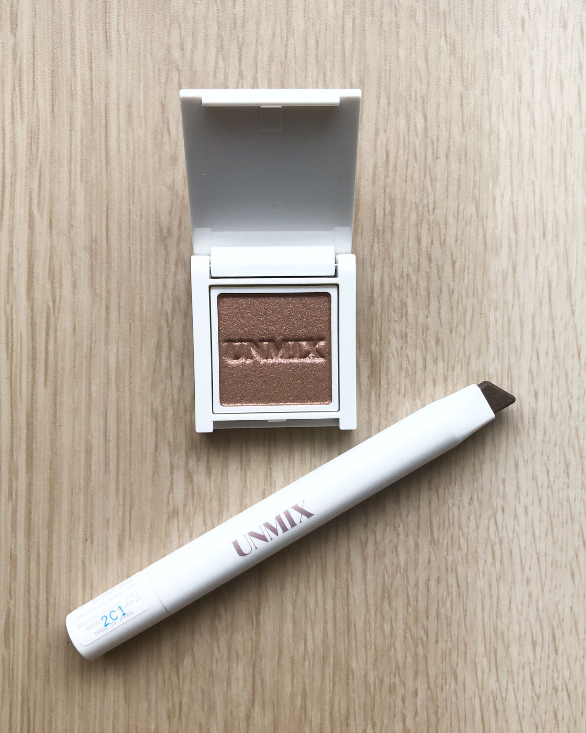 アイリッドニュアンス 04 ピンクサンド/UNMIX/単色アイシャドウを使ったクチコミ（1枚目）