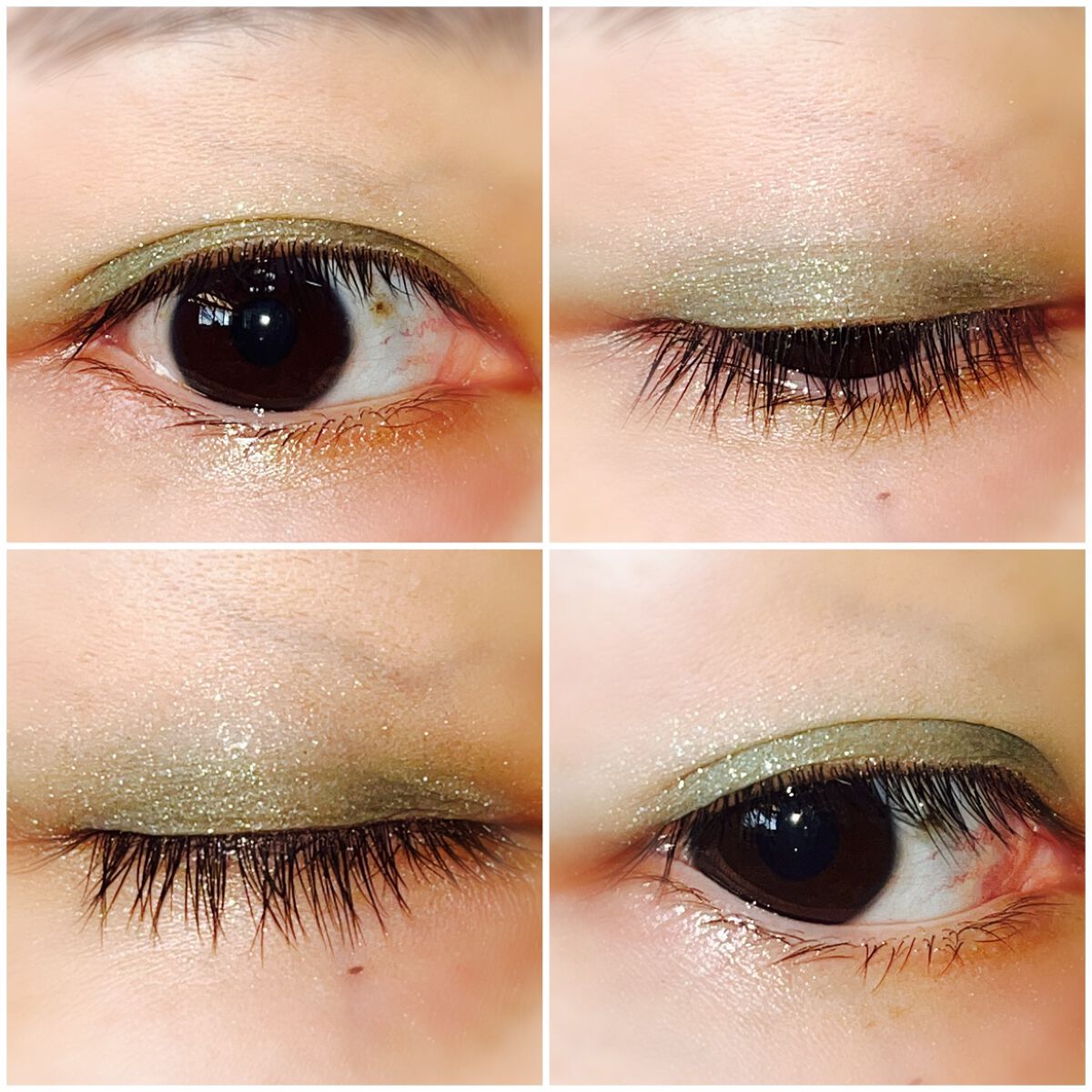 ワンダー キューブ アイシャドウ パール/リンメル ロンドン/単色アイシャドウを使ったクチコミ（3枚目）