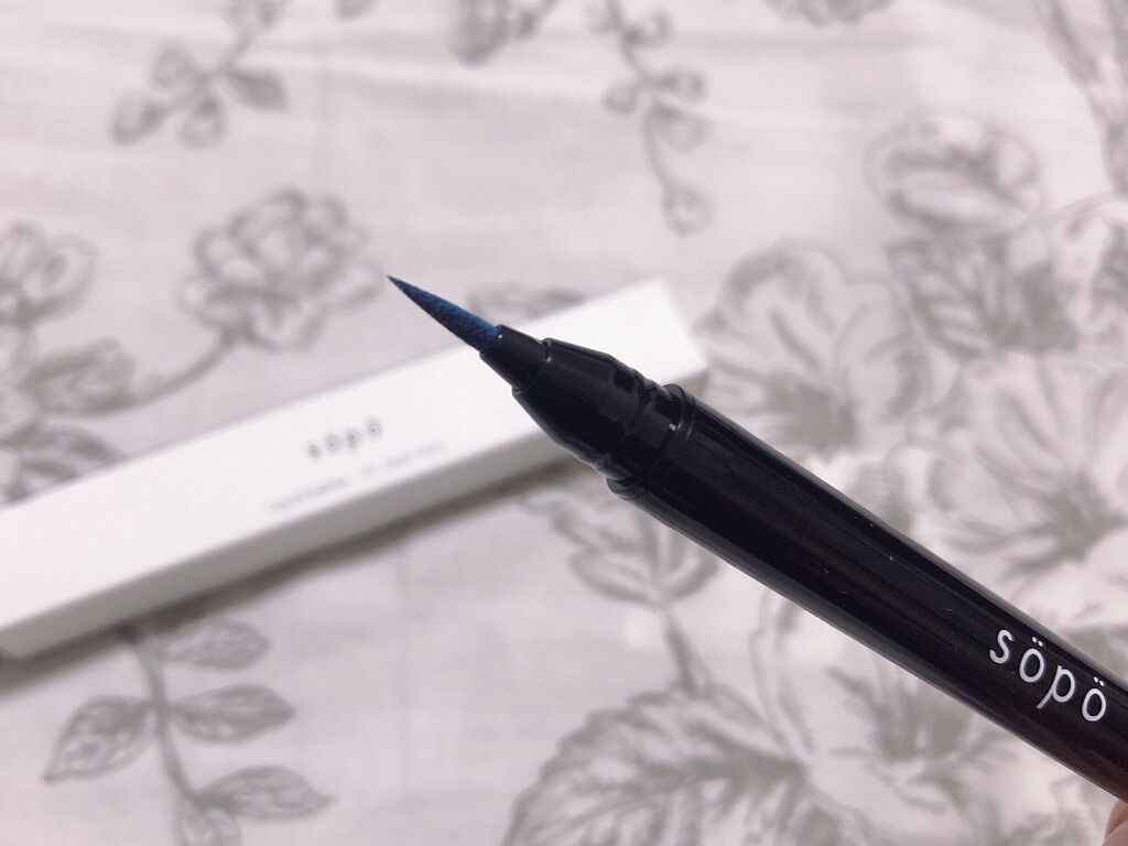 リキッドアイライナー/sopo/リキッドアイライナーを使ったクチコミ（2枚目）