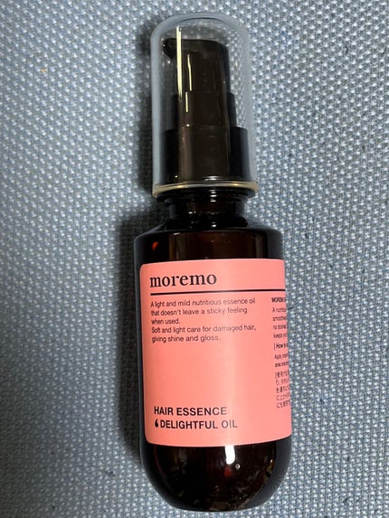 moremo ヘアエッセンスディライトフルオイル 70ml / Hair Essence Delightful Oil 70mlのクチコミ「【使った商品】
         moremo  ディライトフルヘアオイル
【使用感】
   .....」(2枚目)