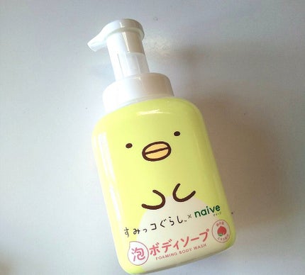 泡で出てくるボディソープ すみっコぐらし500mL/ナイーブ/ボディソープの画像