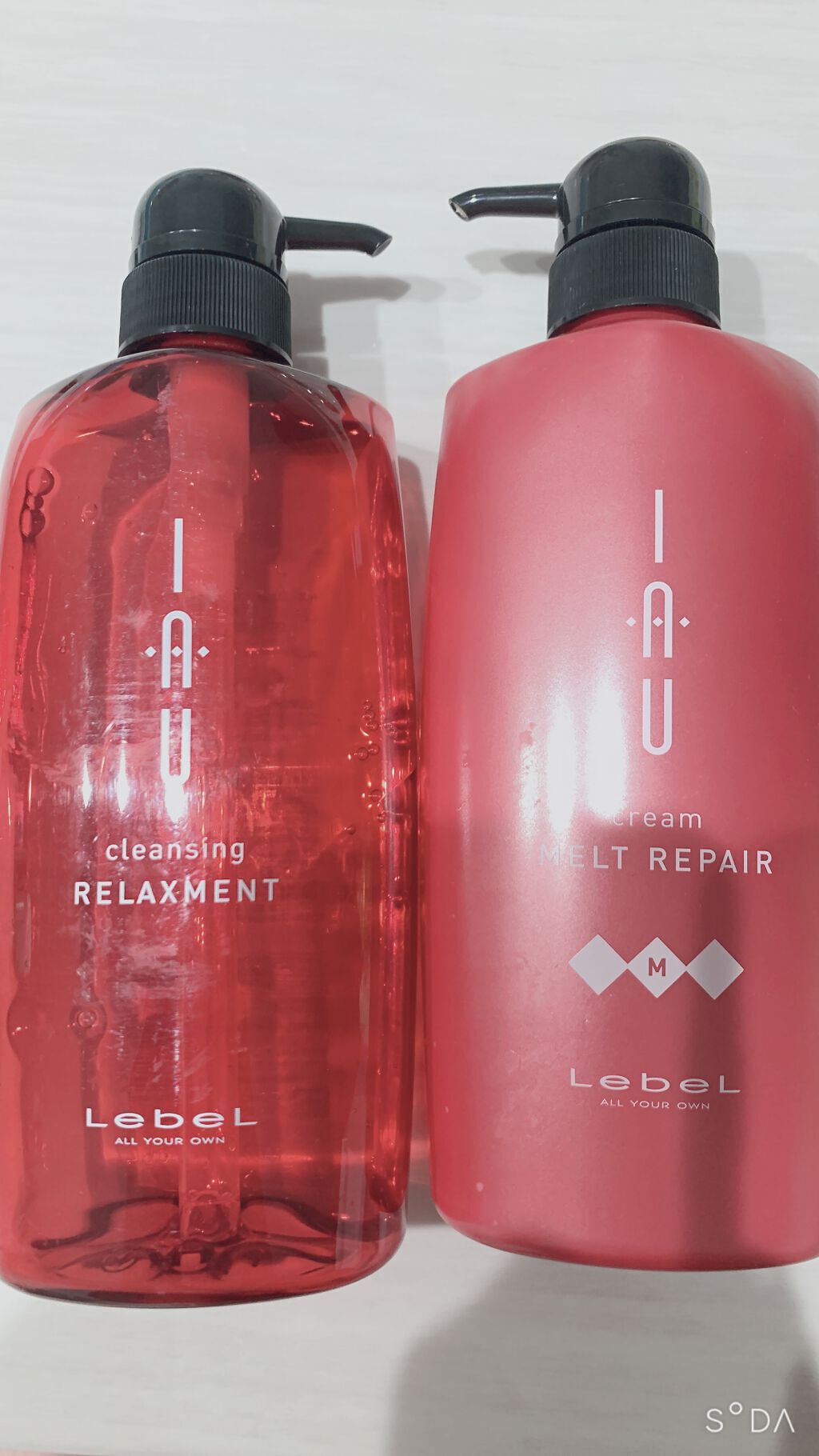 イオ クリーム メルトリペア 600ml/LebeL/洗い流すヘアトリートメントを使ったクチコミ（1枚目）