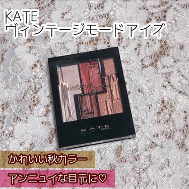 ヴィンテージモードアイズ/KATE/パウダーアイシャドウを使ったクチコミ（1枚目）