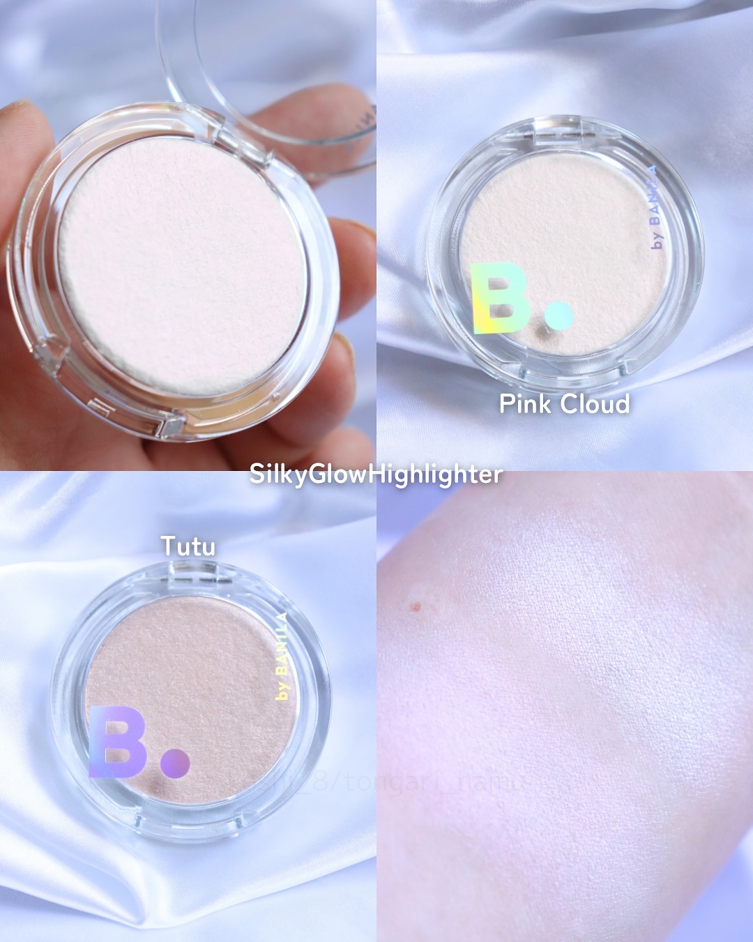 バニラコ　シルキーグロウハイライター/BANILA CO/パウダーハイライトを使ったクチコミ（2枚目）