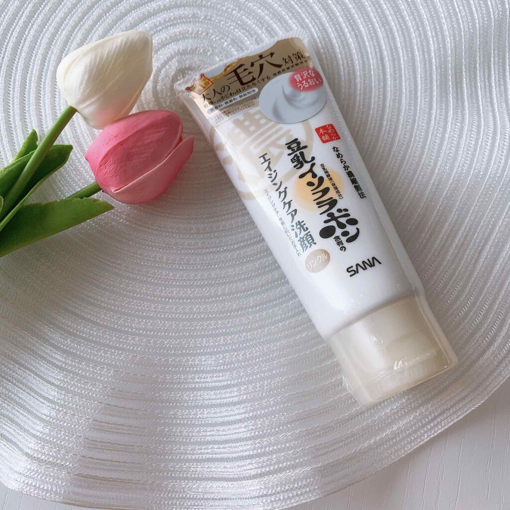 クレンジング洗顔 NA/なめらか本舗/洗顔フォームを使ったクチコミ(5枚目)