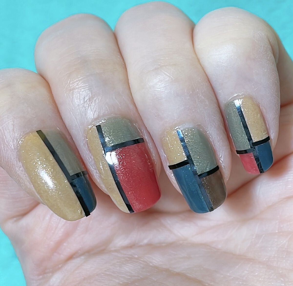 TM浮世絵ネイル/キャンドゥ/マニキュアを使ったクチコミ（2枚目）