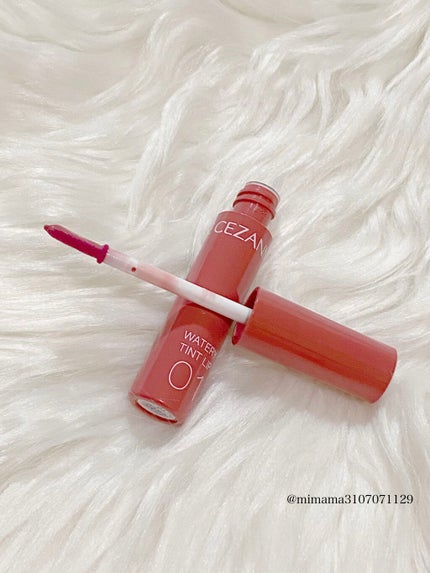 ウォータリーティントリップ/CEZANNE/リップティントを使ったクチコミ(2枚目)