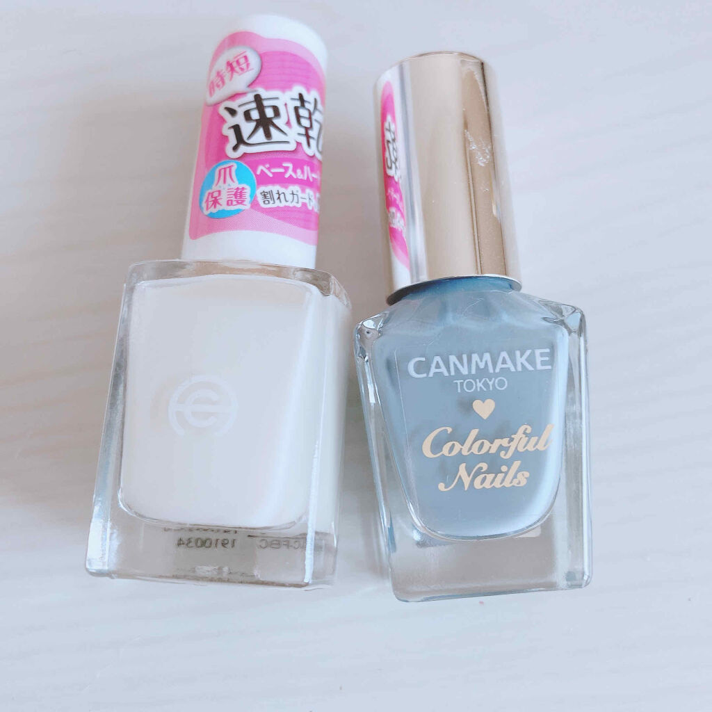 AC クイックドライベース＆ハードナー/AC MAKEUP/ネイルベースコートを使ったクチコミ（2枚目）