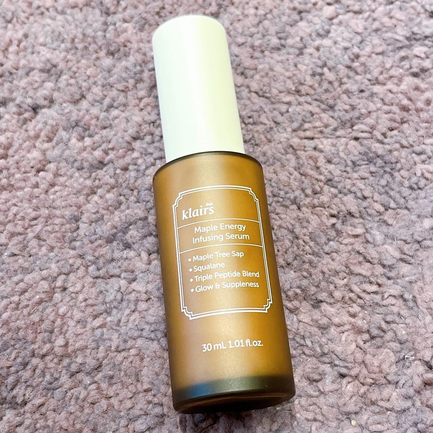 メープルエナジーインフュージングセラム/Klairs/美容液を使ったクチコミ(1枚目)