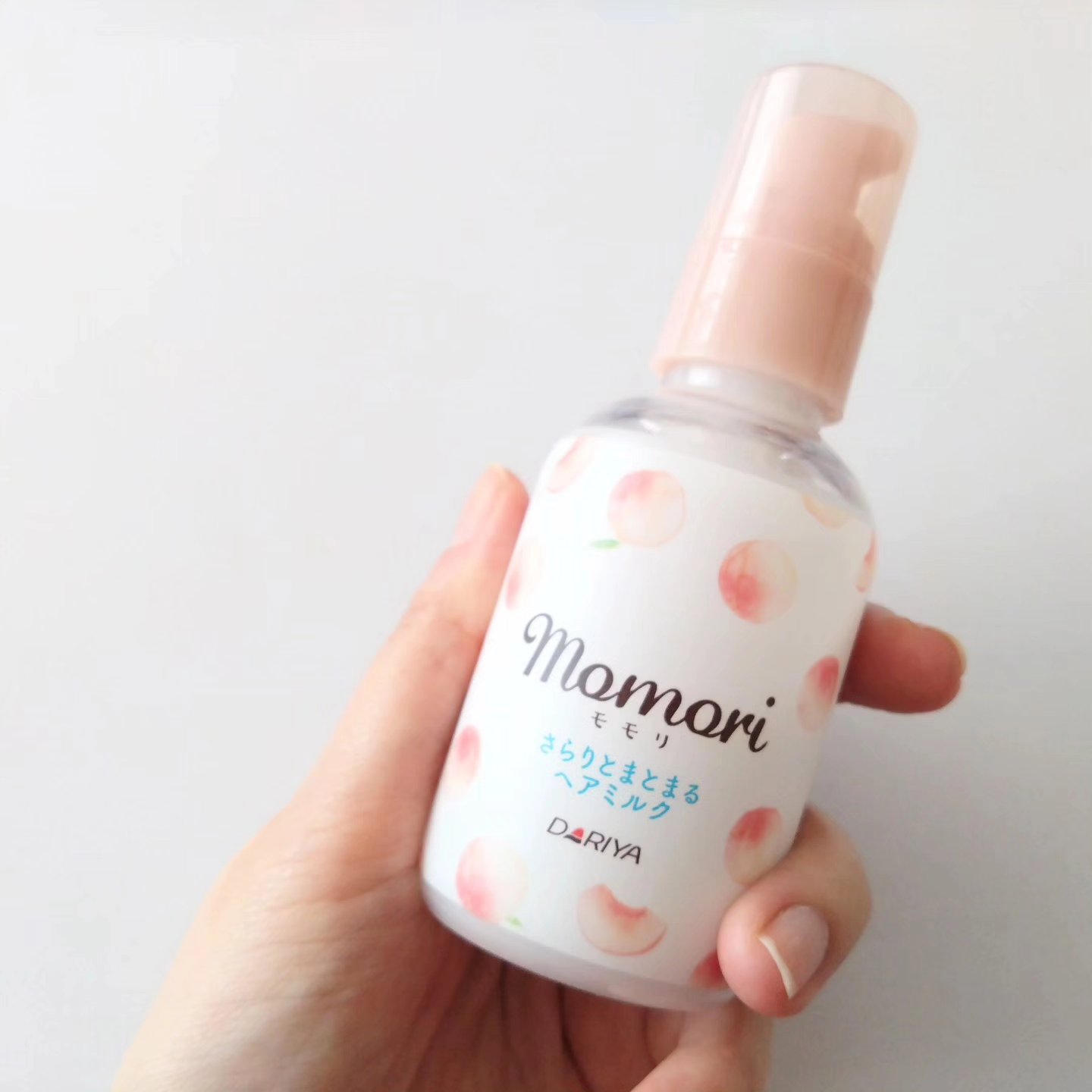 さらりとまとまるヘアミルク/モモリ/ヘアミルクを使ったクチコミ（2枚目）