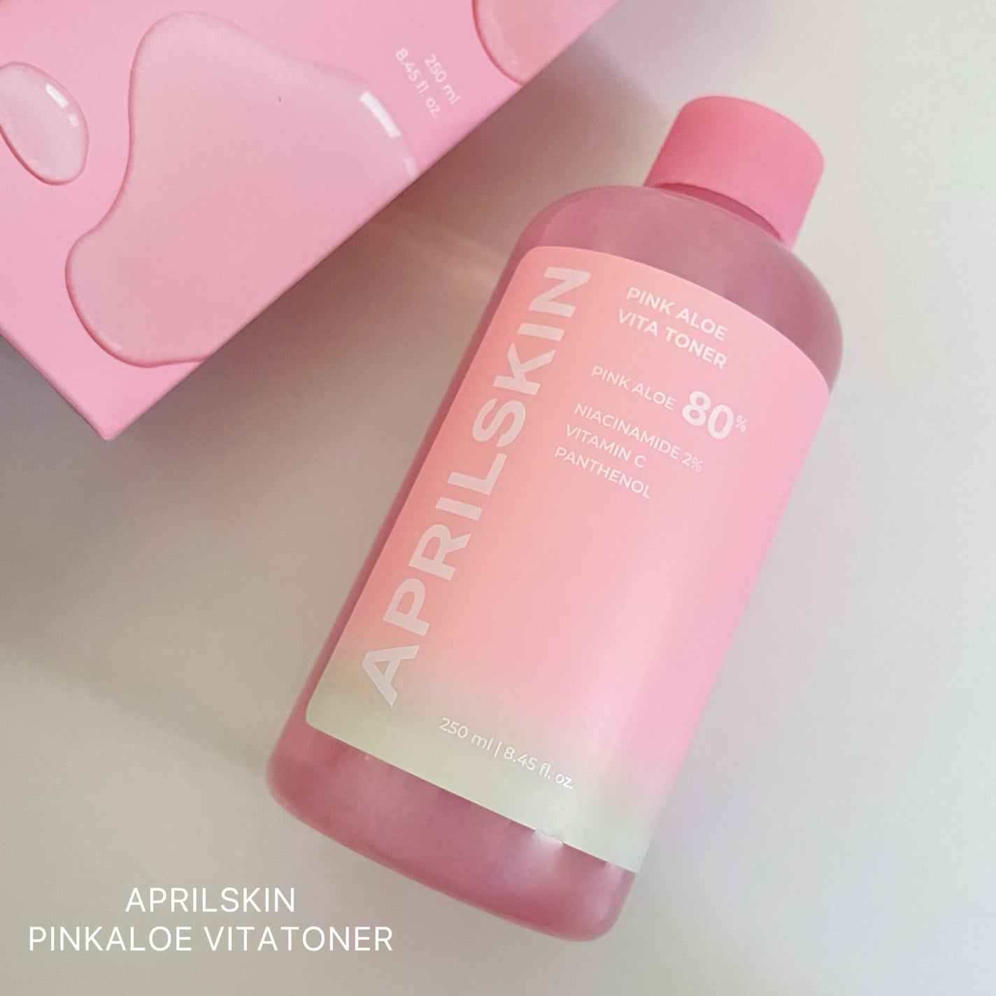 ピンクアロエビタトナー/APRILSKIN/化粧水を使ったクチコミ(1枚目)