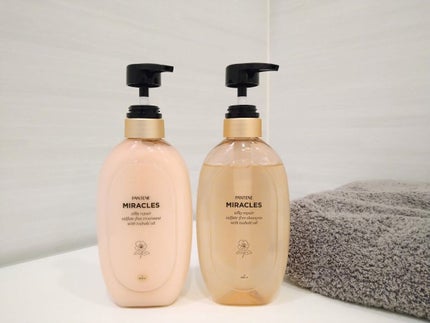 ミラクルズ サルフェート無添加&ジェントルリペア ボンドリペア シャンプー/トリートメント/パンテーン/市販シャンプーを使ったクチコミ(1枚目)