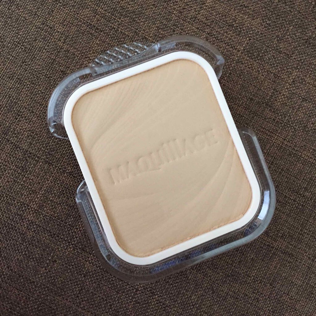 ドラマティックパウダリー UV/マキアージュ/パウダーファンデーションを使ったクチコミ（2枚目）