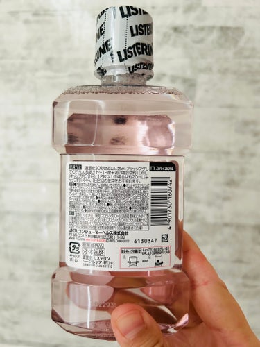 リステリン 薬用リステリン トータルケア ゼロ プラスのクチコミ「リステリン　薬用リステリン トータルケア ゼロ プラス　250ml。　ダイソーで税込330円。.....」（2枚目）