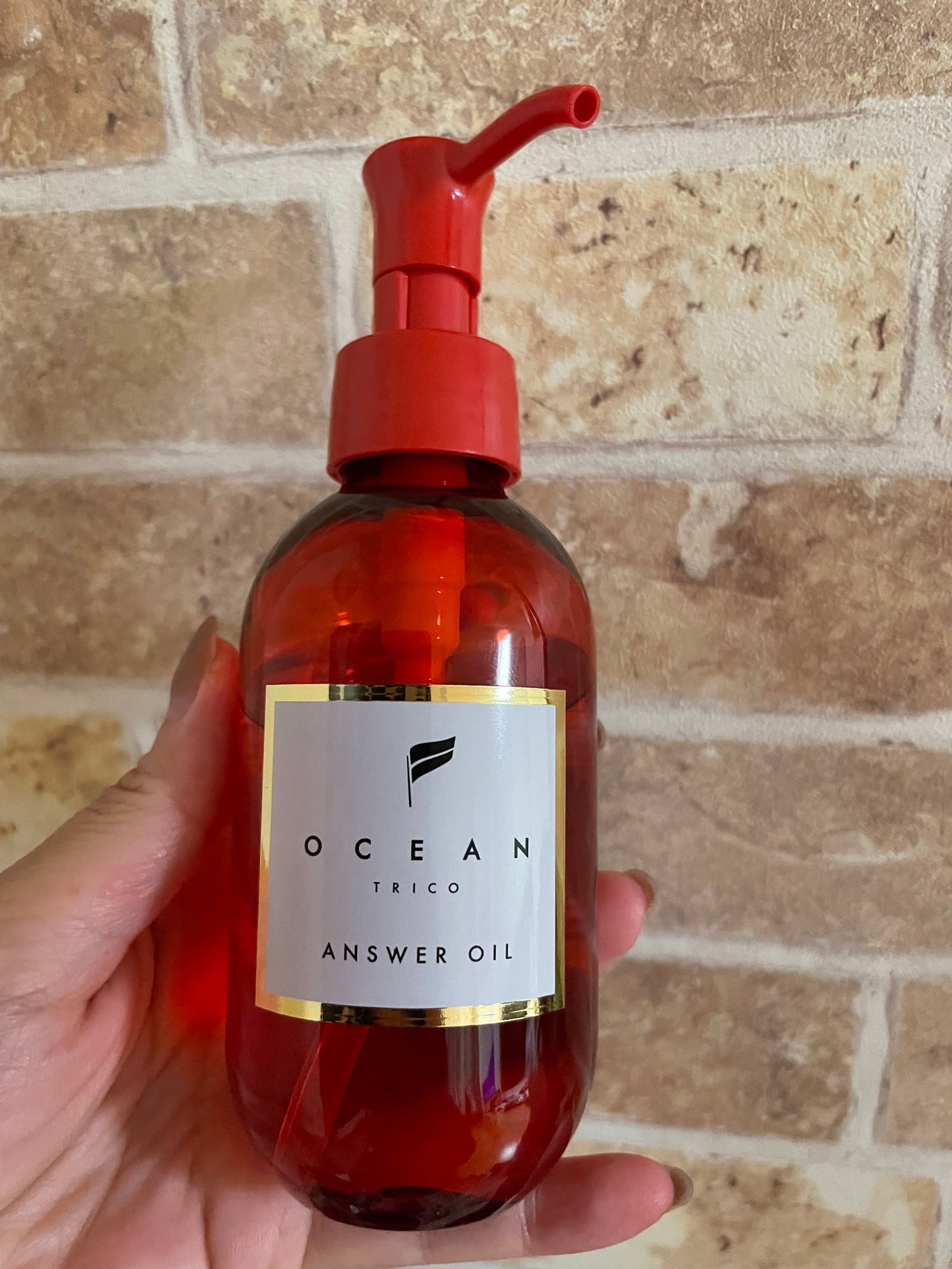 アンサーオイル/OCEAN TRICO/ヘアオイルを使ったクチコミ(1枚目)