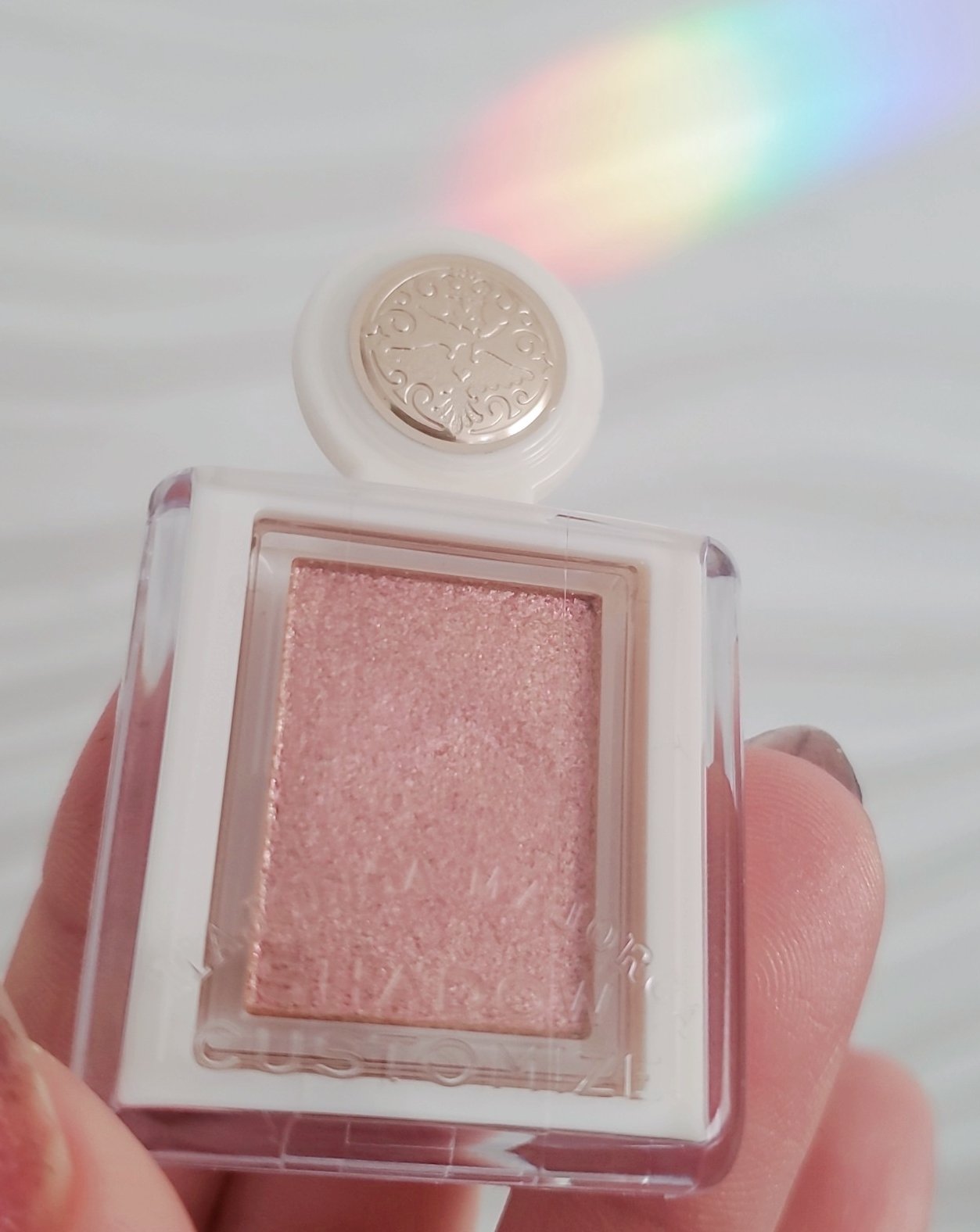 シャドーカスタマイズ　（ブリリアントグリッター）/MAJOLICA MAJORCA/グリッターを使ったクチコミ（2枚目）