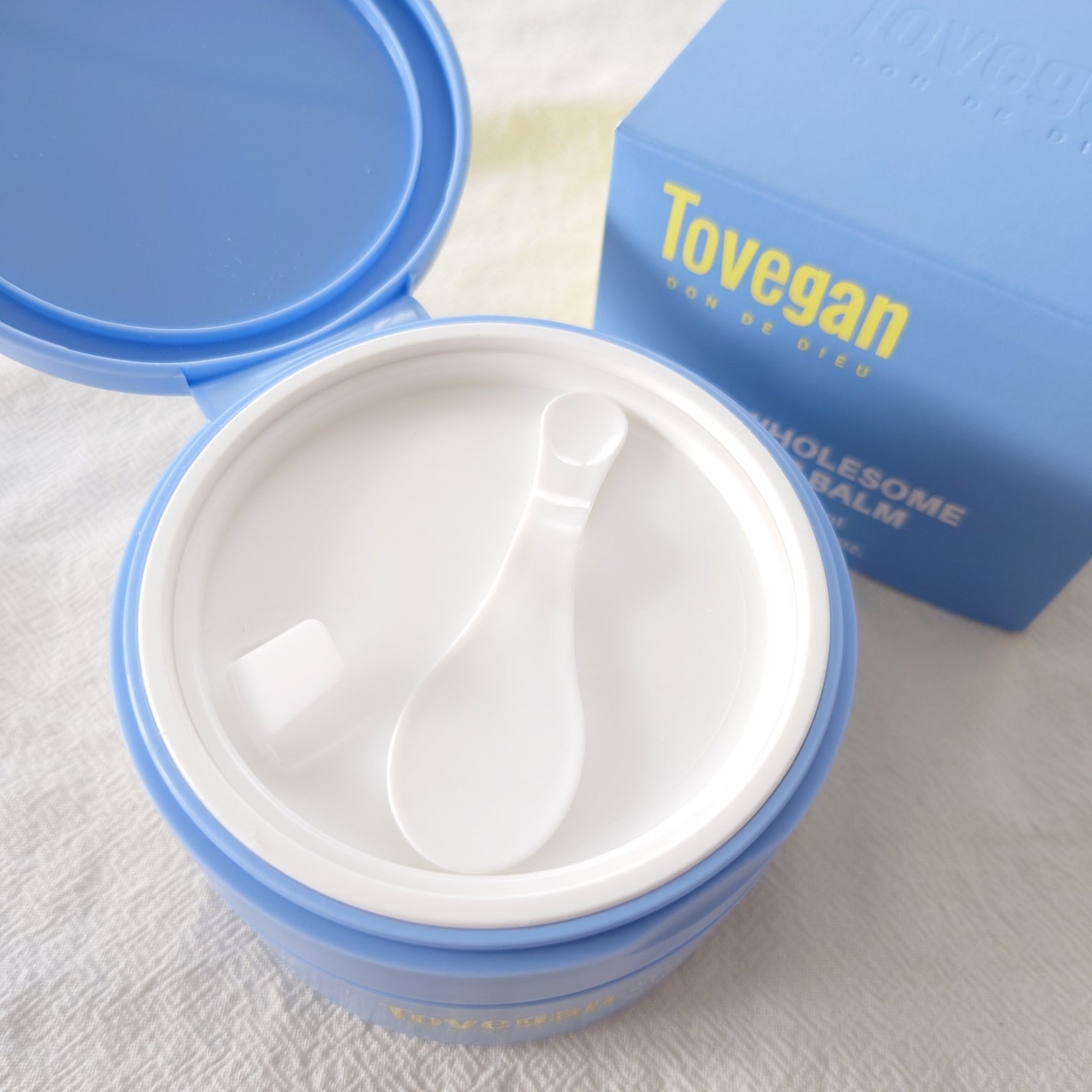 カラーフードシリーズホワイトホールサムクレンジングバーム/Tovegan/クレンジングバームを使ったクチコミ(2枚目)