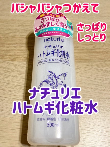 ハトムギ化粧水(ナチュリエ スキンコンディショナー R )/ナチュリエ/化粧水を使ったクチコミ(1枚目)